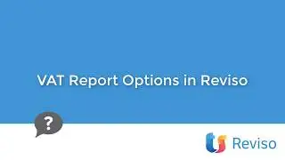 VAT Report options in Reviso