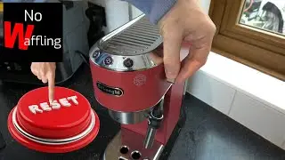 How to RESET De'Longhi Dedica Espresso Machine - Beginners guide