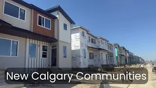 How New Neighborhoods Are Built in Canada 🇨🇦 | Calgary, Alberta
