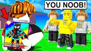 Trolling My Friend's Clan as FAKE NOOB in Escape Tsunami for Brainrots!
