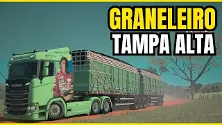SCANIA SUPER: Press&atilde;o no Graneleiro Tampa Alta pelo Mapa Eldorado! | ETS2