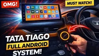 Watch Youtube, Netflix | Android Box for Tata tiago  | Full Android System on Stock Screen