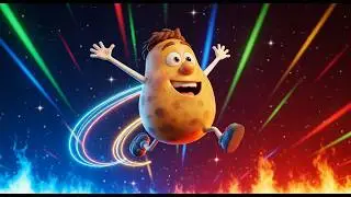 **Potato Power Energy Song 🥔⚡🎶 | Healthy Veggie Rhyme for Kids | Melooza Kids**