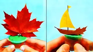 Popsicle Stick Sailboat ⛵  Easy Summer Nature Craft Idea With Sticks