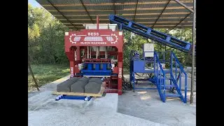 Producing Curbstones With Our Curbstone Making Machine