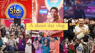 Shoot Day Vlog || Star singer ⭐️|| Ashima Manoj 🌺 || Lalettan Special Episode ☺️💕||