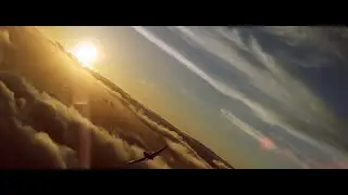 Pearl-Harbor at Sunset from the air! P-40 Warhawk - &ldquo;Ястреб&raquo;. Перл-Харбор на закате с воздуха!
