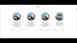 Find events  or Community Groups from Trailhead