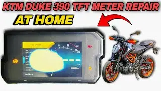 KTM DUKE 390 METER DISPLAY FADE REPAIR - KTM DUKE 390 SPEEDOMETER REPAIR ,DUKE 390 METER SCREEN FADE