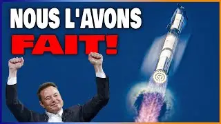 SpaceX R&eacute;alise Ce Que NASA Et La Chine N'ont Pas Fait Depuis Des D&eacute;cennies !