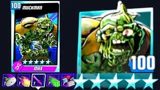 Muckman Platinum Max Level 100 Tier 7 | TMNT Legends