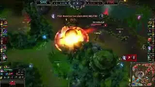 SHC Migxa Sona VS Fnatic Cyanide Elise Highlights   2014 EU LCS Spring W10D1 HQ
