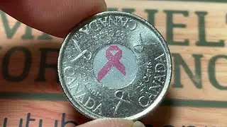 2006 Canada 25 Cents Coin - Breast Cancer Awareness &bull;&nbsp;Values, Information, Mintage, History, & More