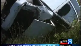 2 vehicles wrecked after stop sign missed