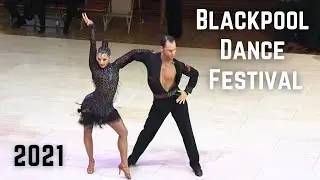 Casey & Kayci Treu | Professional RS Latin | Blackpool Dance Festival 2021 - ChaCha