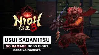Nioh 3 - Usui Sadamitsu Boss Fight (No Damage)