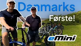 Danmarks første Fatbike elcykel med automatgear og remtræk