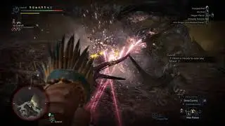 Monster Hunter World Iceborne PC Blackveil Vaal Hazak Solo with the New Kjarr Bow Decay 4'28 [2K HD]