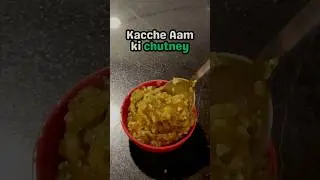 Smoky Raw Mango Chutney| Bhune hue kache aam ki chutney  #shorts #aamkichutney