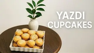 Traditional Persian Yazdi Cupcakes 🧁 | Soft & Fluffy Muffin Recipe