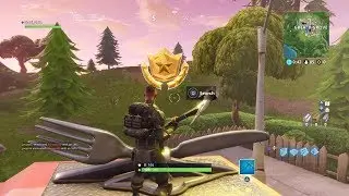 Secret Week 6 Battlestar location! (Blockbuster #6) Fortnite Battle Royale Week 6 Challenges