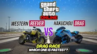 GTA 5 Online Hakuchou Drag VS Reever Drag Race, Which One is Fastest? speed test. #4