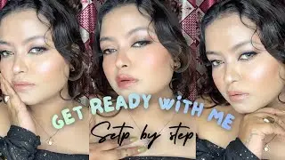 Get ready with me for Glam party look 🥀