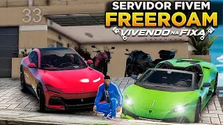 NOVO SERVIDOR de FIVEM COM CARROS, MOTOS, CASAS BRASILEIRAS e + | *Vivendo Na Fixa FreeRoam*