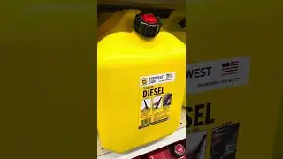 5 gallon diesel can at Harbor Freight
