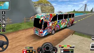 Coach Bus Simulator India Off-road Driving Bus Game | New Update 2025 Full Gameplay Video Part #199