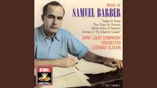 Barber: Essay for Orchestra No. 2 Op. 17