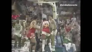 Era baloncesto - NBA 1986 (40) &ndash; Playoffs; 2R Este; Celtics vs. Hawks (v&iacute;deo)