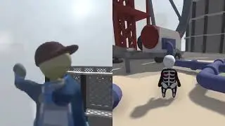 Ending of Steam Level - Human Fall Flat