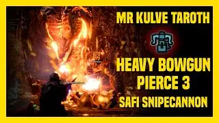 MR KULVE TAROTH v HEAVY BOWGUN PIERCE 3 DAMAGE BUILD | Bincang Bincang Yuk | MHW I Indonesia