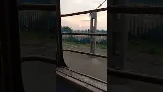 Train 🚂🚂 Journey || Window Seat+Favourite Song 🎧🎧+Beautiful Sunset🌄🌄 || @baromisalijibon4972