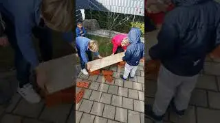 Kinder Bank schnell selber bauen