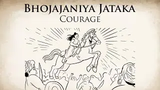 Courage | Bhojajaniya Jataka | Animated Buddhist Stories
