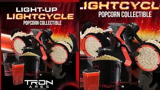 New Tron Ares Popcorn Buckets merchandise revealed by AMC theatres