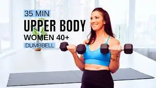 Upper Body Dumbbell Workout for Women | Simple Arm Day at Home