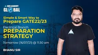 Simple & Smart Way to Prepare GATE 22/23 | Preparation Strategy | Electrical Engineering