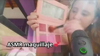 ASMR Maquillaje Rosa 💗 (2 minutos) | Voz Suave + Sonidos Relajantes