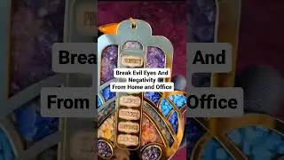 Break Evil Eye's and Negativity From Home and Office - Seven Chakra Hamsa Hand #negativity #evil