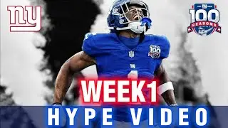 2024 New York Giants | Week 1 vs Minnesota Vikings | Hype Video