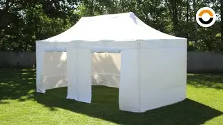Faltpavillon 3x6m - Aufbauanleitung (ALU, Professional) | TOOLPORT