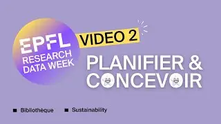 Research Data Challenge #2 | Planifier et concevoir avec un pan de gestion des données (DMP)