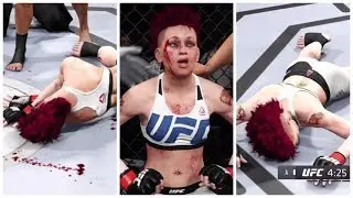 Shea never learns (EA UFC 2: Ryona Edition)