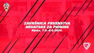 ZAVR&Scaron;NICA PRVENSTVA HRVATSKE ZA PIONIRE / Rijeka, 8.6.2025.