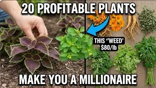 20 Profitable Plants That Will Make You A Millionaire (Some Sell for $80/lb.)