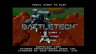 BattleTech   A Game of Armored Combat Genesis/Megadrive