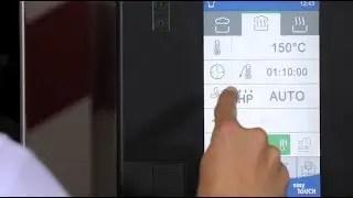 Kochen im Kombidampf mit Zeit Einstellung, Convotherm 4 easyTouch